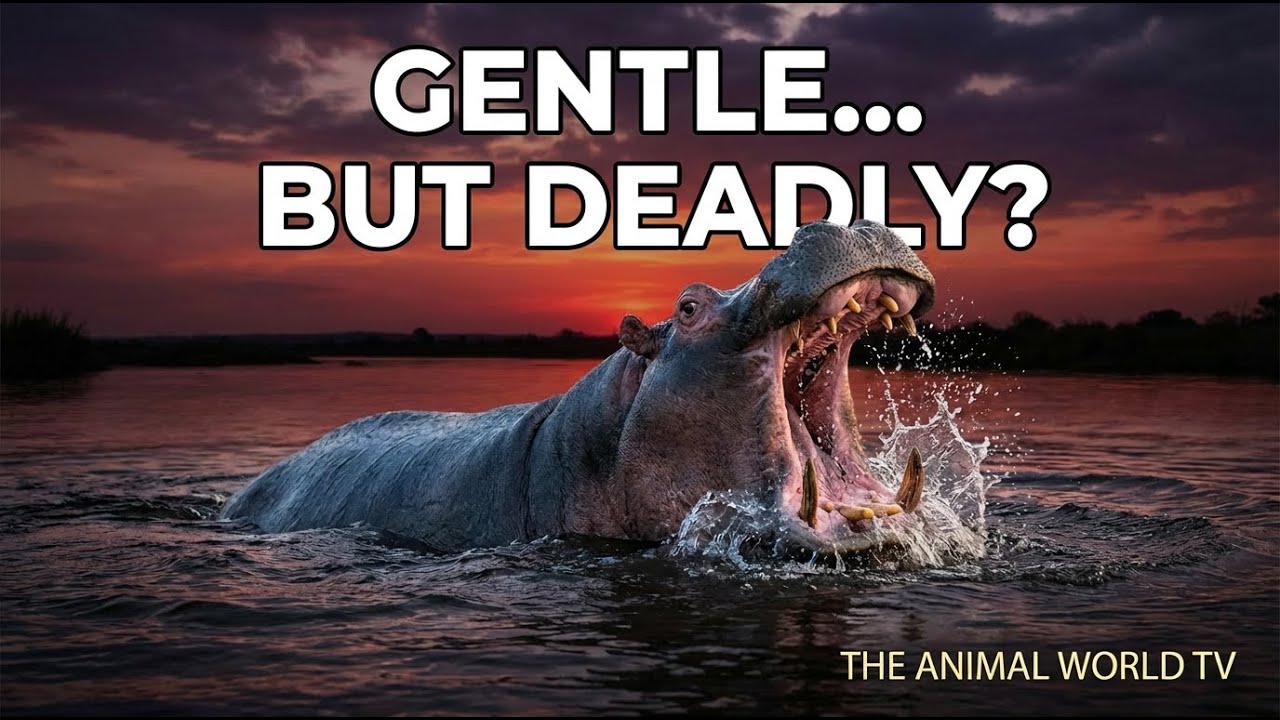 HIPPO – THE GENTLE GIANT THAT BECAME AFRICA’S DEADLIEST ANIMAL / THE ANIMAL WORLD TV