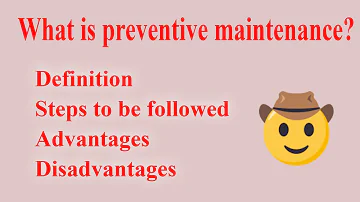 Co znamená "preventivní servis" v běžném životě?