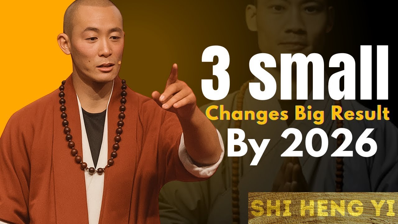 3 Small Changes, Big Results by 2026 | Motivational Speech For Success In Life | Shi Heng Yi Wisdom