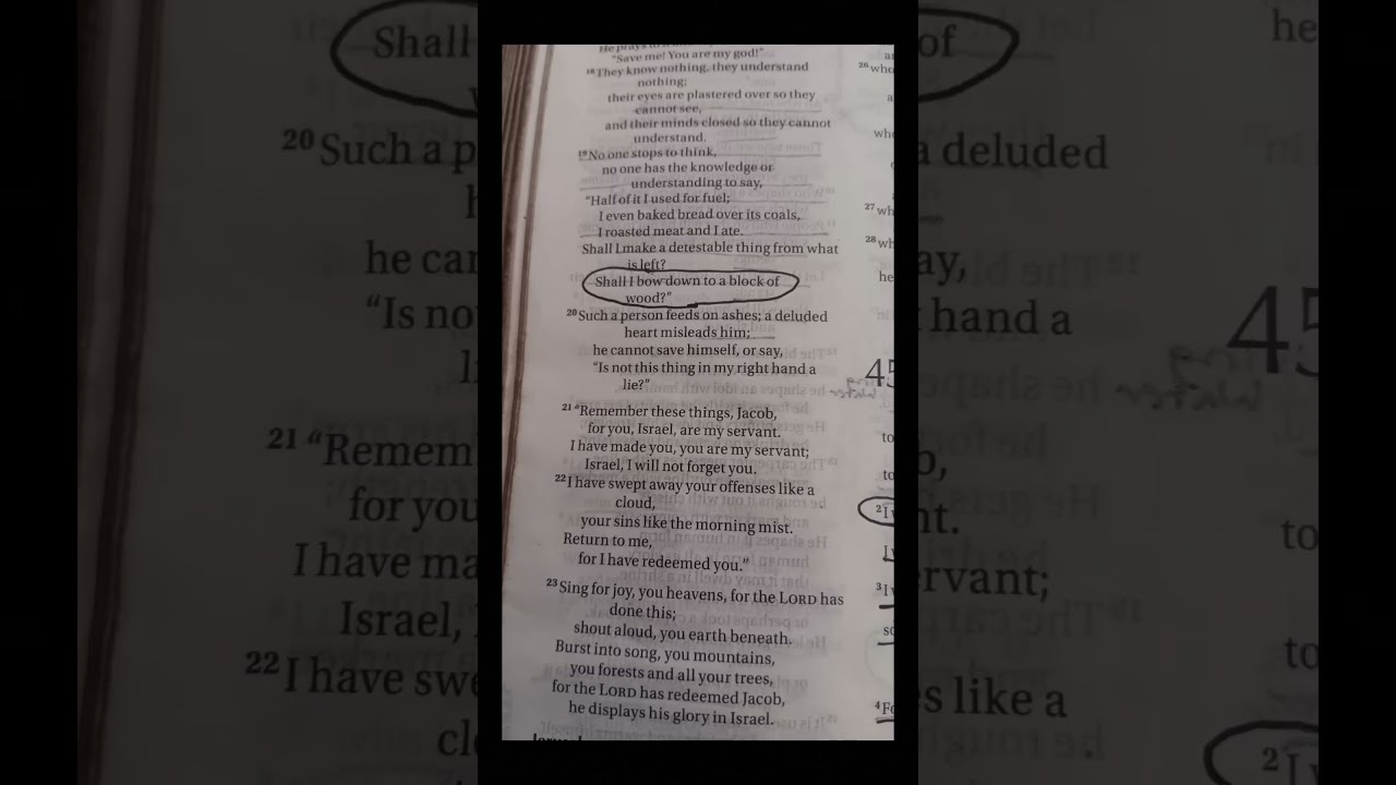 The Lord Not Idols Part 3