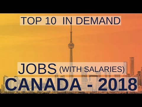 If you have dreams to work aborad, 2018 is the right time. this video tells list of top 10 jobs for indians in canada with their salaries. and why on...