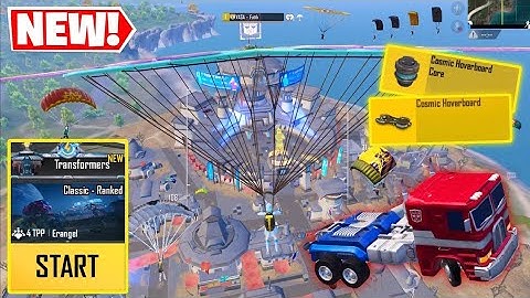 MY FIRST GAMEPLAY in TRANSFORMERS MODE😱NEW UPDATE 3.9🔥PUBG Mobile