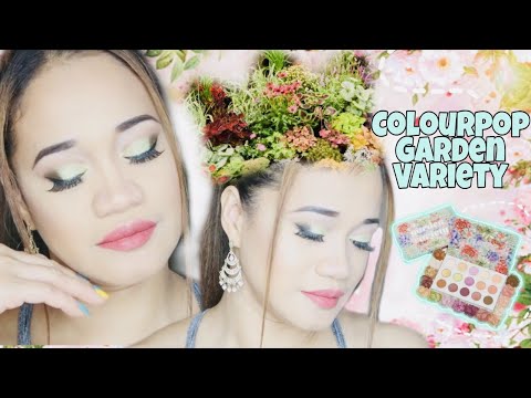 COLOURPOP GARDEN VARIETY+ SWATCHES