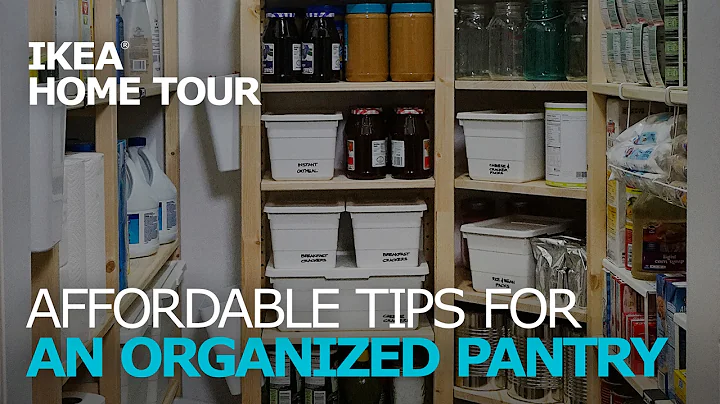 Pantry Organization Tips  IKEA Home Tour