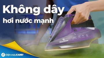Chiếc BÀN ỦI có thể ủi không dây, phun hơi nước mạnh