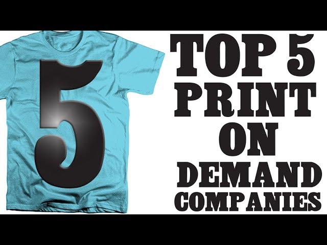 Print On Demand T-shirts