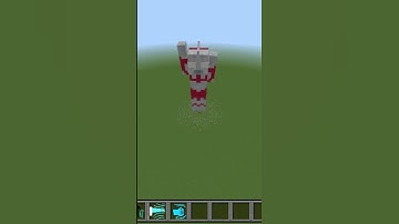 Shin Ultraman Henshin In Minecraft PE #minecraft #minecraftpe #addon #ultraman #mcpe