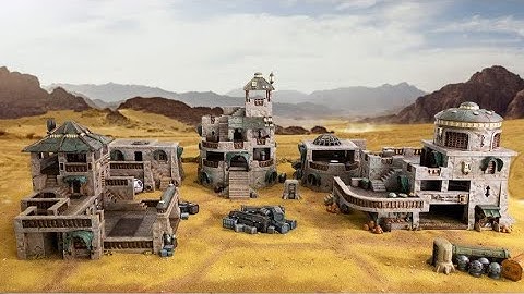 The making of the Shadow Collective Slavers Spaceport.