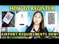 HOW TO DOWNLOAD AND REGISTER TRAZE APP TO SCAN QR CODE||AIRPORT REQUIREMENTS