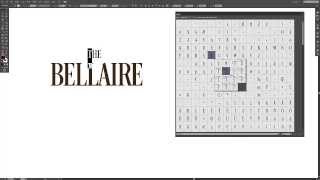 Desire Font - Using the alternates in Illustrator CC
