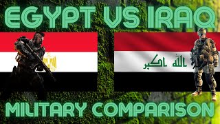 EGYPT VS IRAQ MILITARY POWER COMPARISON | MILITARY STATS