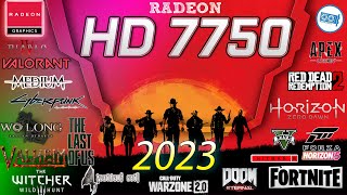 *AMD HD 7750 in 15 GAMES      | 2023-2024