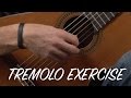 Beginning Tremolo Classical Guitar Exercises