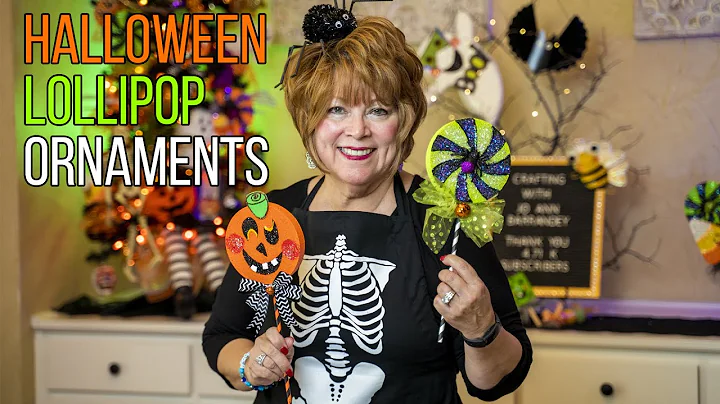 Halloween Lollipop Ornaments