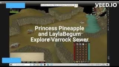 The Girls Explore Varrock Sewer on Runescape OSRS