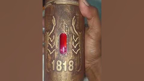 // Original Red Mercury Mirror Test // #ricepulling #eastindiacompany #redmercy #1818