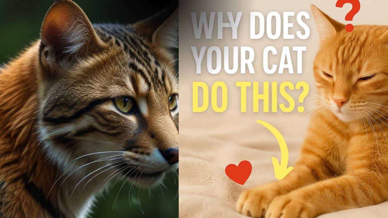 WHY CATS KNEAD LIKE THIS ITS MORE THEN JUST CUTE || CATS STORY || CATS LIFE AND BEHAVIOR