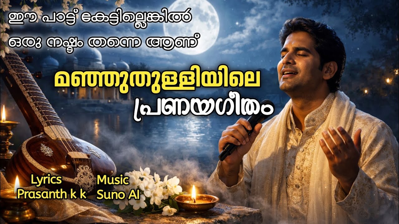 Manjuthulliyile Pranayam | Malayalam Romantic Song | Romantic Love Song 