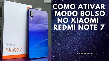 Como ativar o modo bolso no Xiaomi?