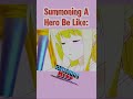 ✨ Summoning a Hero… but not just any hero. 😅😵🔥 #animefyp #anime #redneckhacksanime