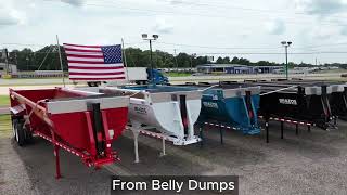 Brazos Trailers | Factory-Direct Dump Trailers, Lowboys, Step Decks & More