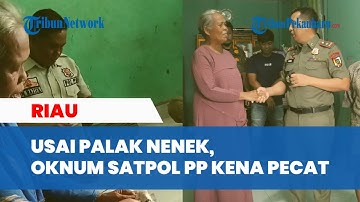 NASIB 3 Oknum Satpol PP Pekanbaru yang Palak Nenek Rp 3 Juta, Jarang Ngantor Hingga Terancam Dipecat