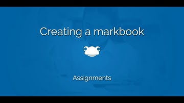 Homework - Creating a markbook