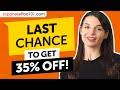 Last Chance to get 35% OFF!