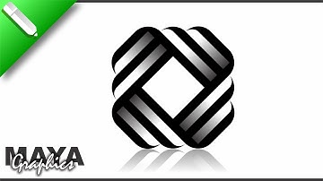 3D Swirl logo design in Coreldraw | Logo designing in Coreldraw | Coreldraw tutorial