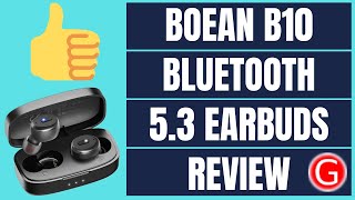 Boean B10 Bluetooth 5.3 earbuds Review