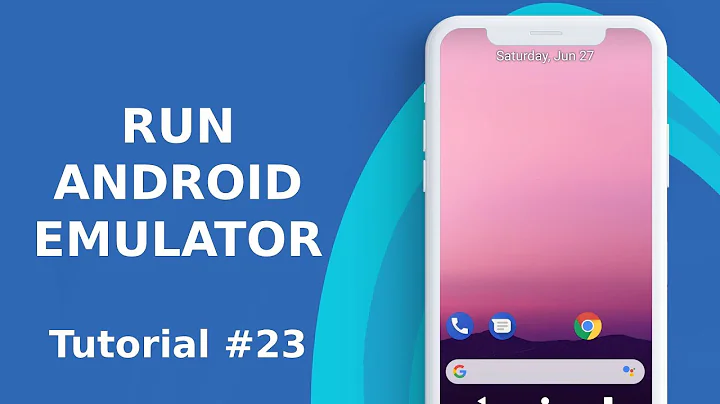 How to run ionic app on android emulator