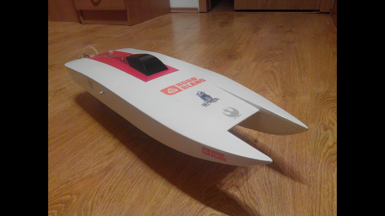 model boat hull catamaran