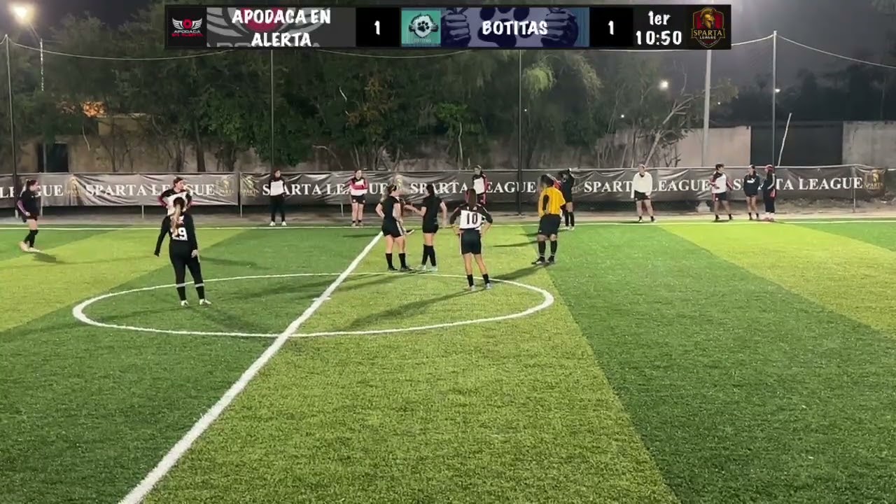 Apodaca En Alerta vs Botitas partido #1 copa Sparta 20k
