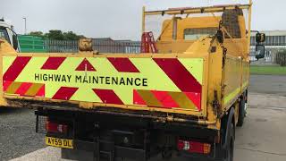 DAF LF 45 160 10 TON 3 WAY INSULATED TIPPER - CRANE - AIR COMPRESSOR