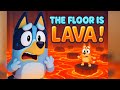 ✨ Bluey &amp; Bingo Brain Break Dance | Floor is Lava, Jump, Freeze &amp; Poses for Kids 🎶