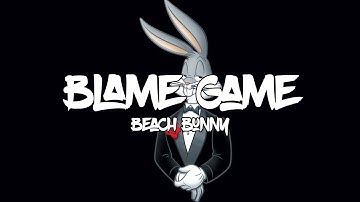 Beach Bunny - Blame Game (lyrics Video)