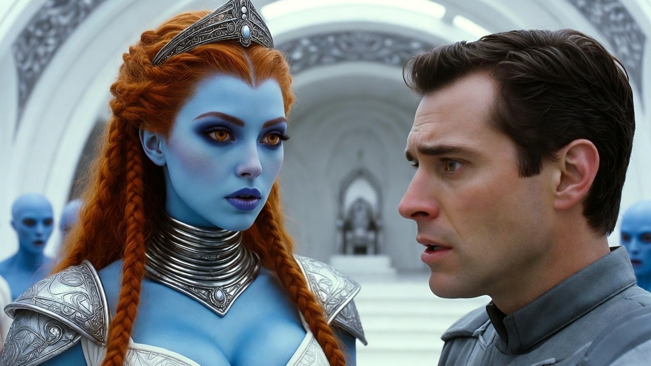 The Terrifying Alien Queen No One Could Approach Quietly Sat Next to Me, a Human...Heart Stopped HFY