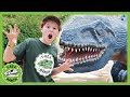 Giant Dinosaur Hide and Seek Game! | Dinosaur Videos For Kids | T-Rex Ranch