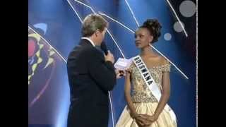 Perfect answer - Mpule Kwelagobe Miss Universe 1999