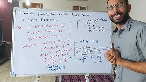 Trigonometric Equations - 1| TSBIE | Trigonometry| InterMaths | IA | SimplifyMathswithLalit |