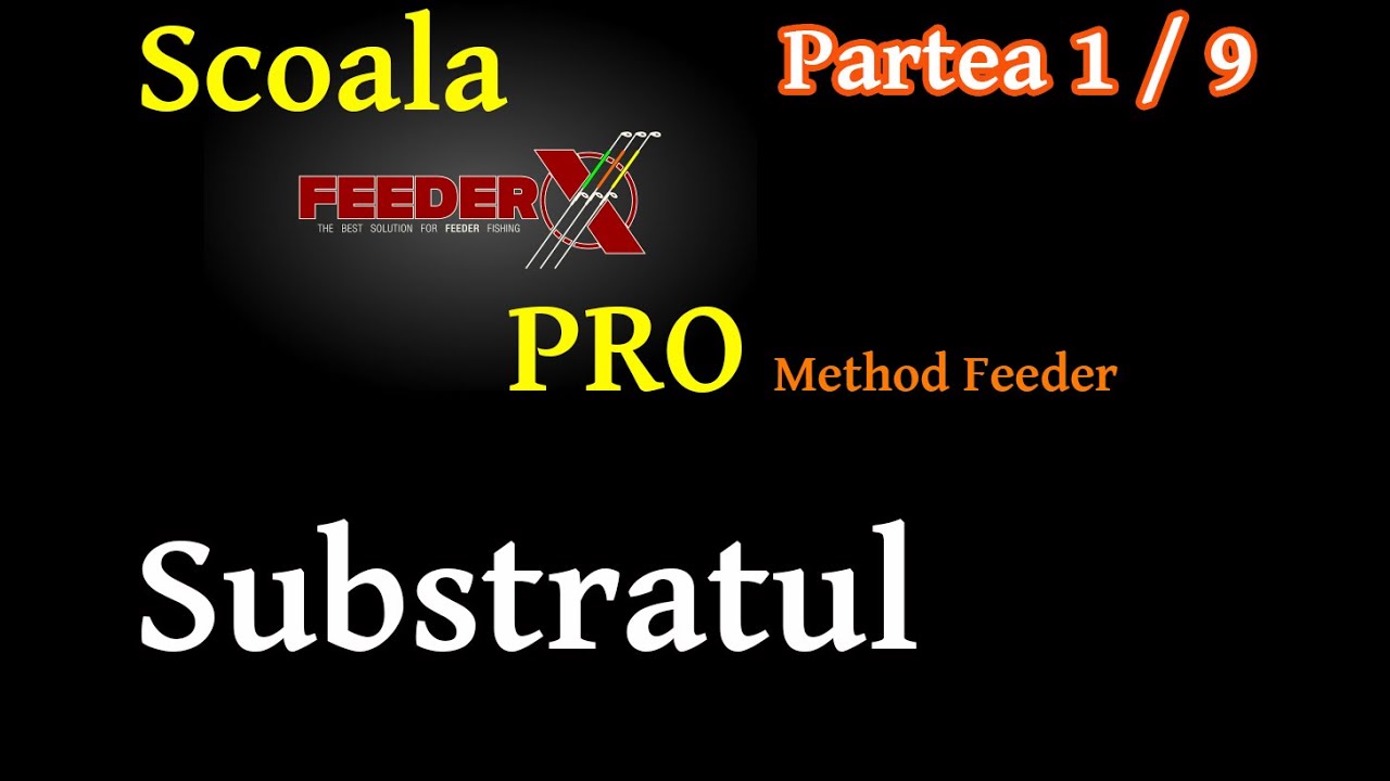 Școala FeederX Pro 1/9 - Substratul