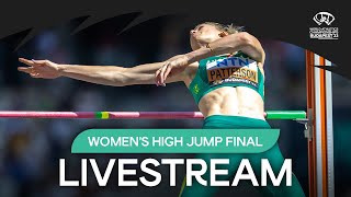 Livestream - Women's High Jump Final | World Athletics Championships Budapest 23