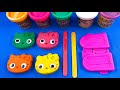 Satisfyin video | How to make Ice Cream with Play Doh Hello Kitty Cutting Asmr