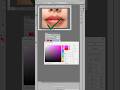 Creating realistic lipstick effects in Photoshop. #photoshop hashtag#lipstick hashtag#design