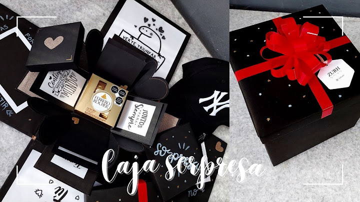 ♡ Hice esta caja sorpresa (1) ♡ Regalo para mi novio | Erandy Demir