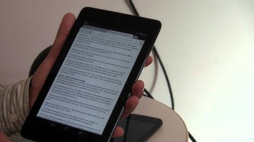 Android 4.1 Jellybean Walkthrough on Nexus 7
