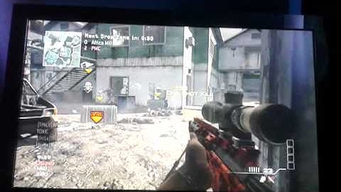 MW3 Nice kill feed on carbon(MSR)