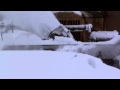 Schneefräse/Russenfräse SIL Oldtimer/ Snowblower  in Aktion