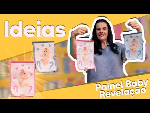 Painel Baby Revelação com Roberta Rinaldi