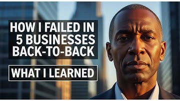 WHY I FAILED BADLY IN THESE BUSINESSES. HOW YOU CAN AVOID IT....